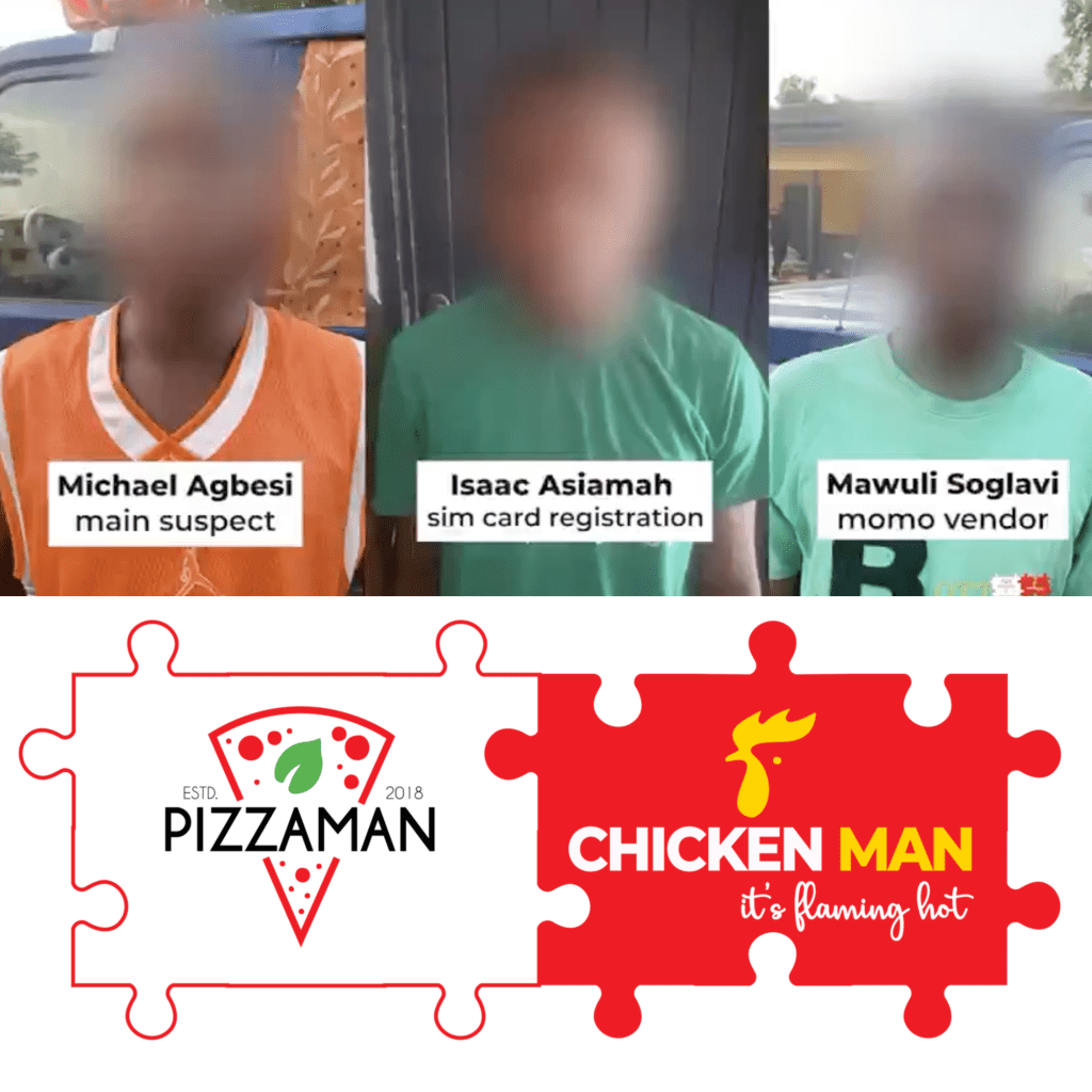 3 Pizzaman Chickenman SCAMMERS&nbsp;arrested